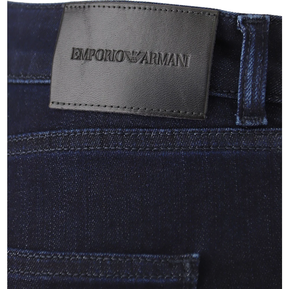 Emporio Armani Blauwe Jeans Blue Dames