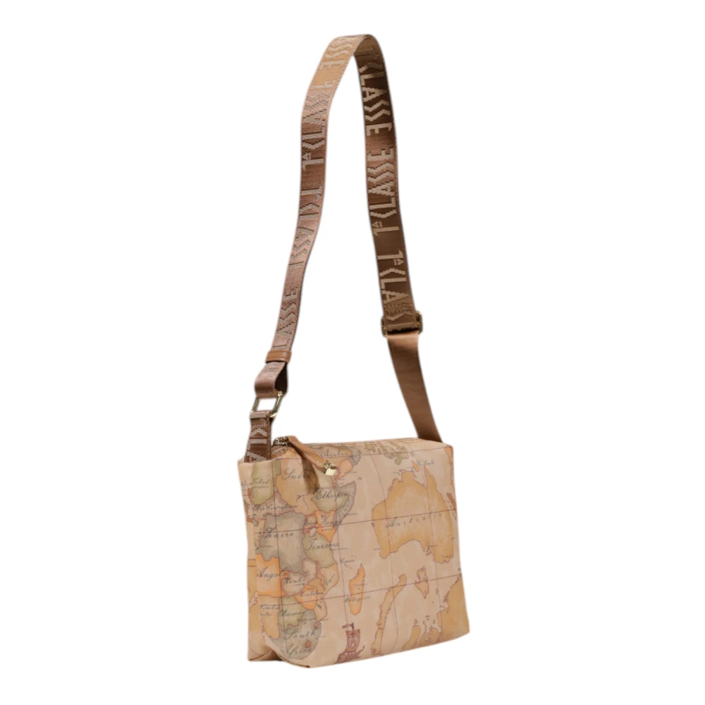 Alviero Martini 1a Classe Middelgrote tassen Herfst Winter Collectie Beige Dames