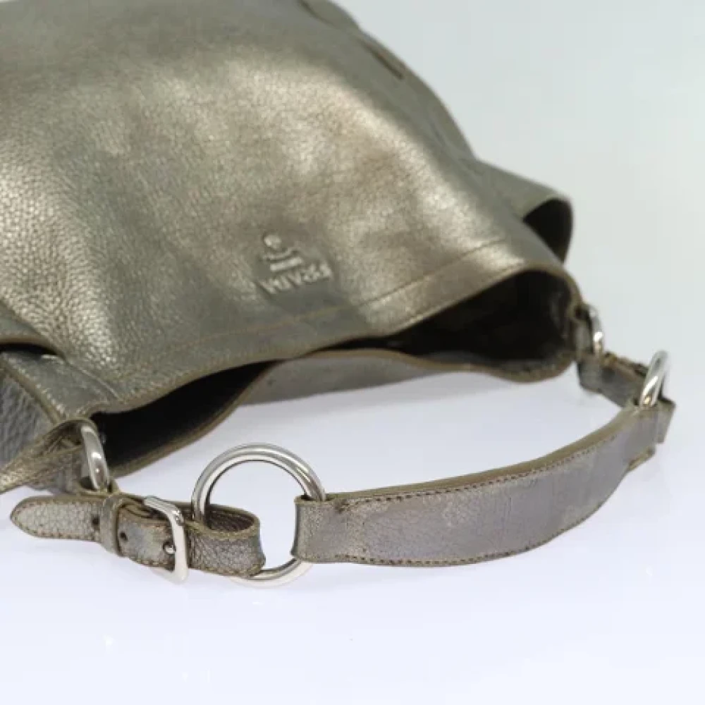 Prada Vintage Pre-owned Leather prada-bags Yellow Dames