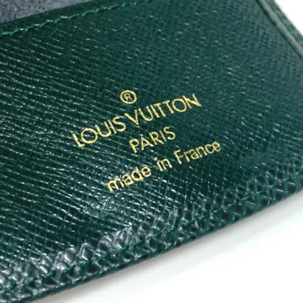 Louis Vuitton Vintage Pre-owned Metal home-office Green Heren