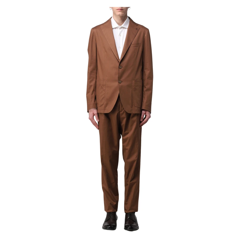 Suits > Suit Sets > Single Breasted Suits - - Tagliatore - Modalova
