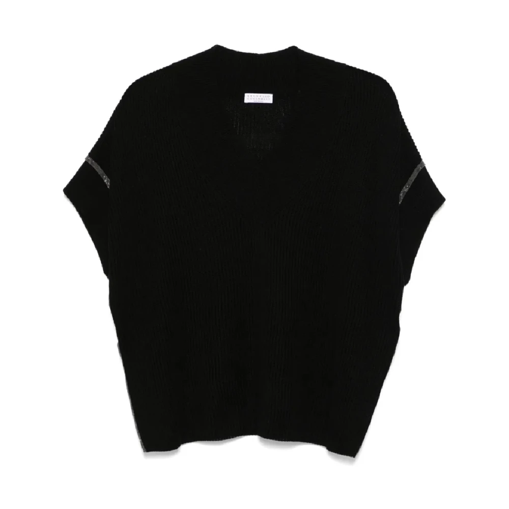 Knitwear > V-neck Knitwear - - Brunello Cucinelli - Modalova