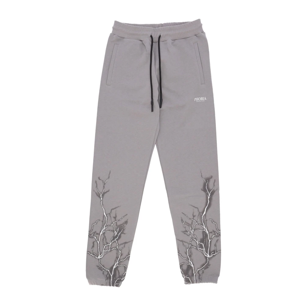 Phobia Archive Uomo Grigio - Pantaloni Tuta Lunghi Leggeri - Trousers - Xl