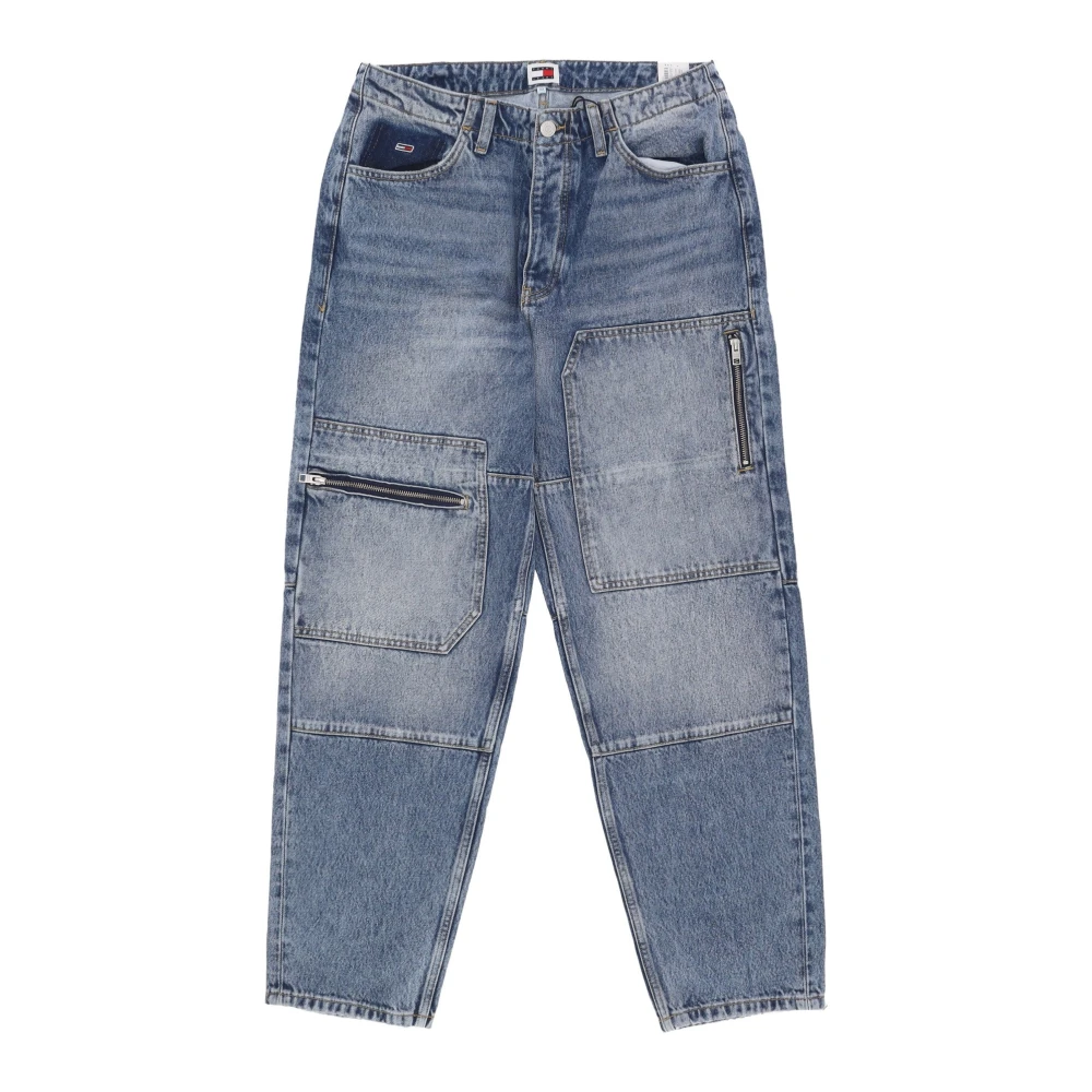 Tommy Hilfiger Cargo Denim Heren Jeans Blue Heren