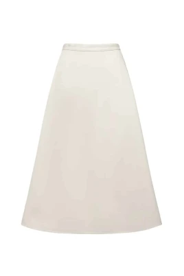 Cotton Midi Skirt
