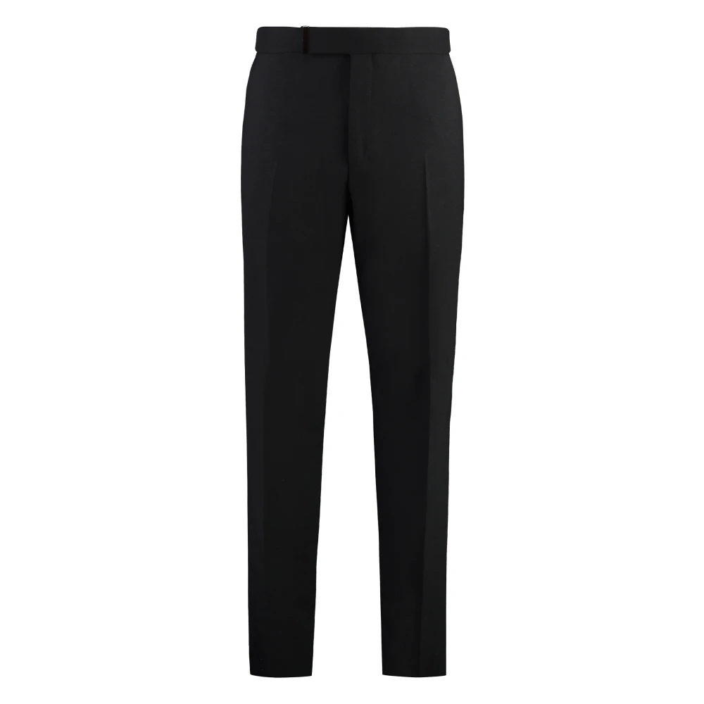 Tom Ford Wollen broek met zakken Black Heren