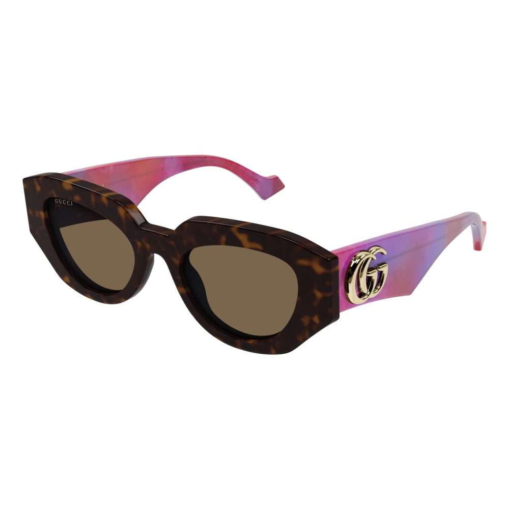 Gucci Women's Brown Gg1421s Sunglasses - Sunglasses - 51 Mm - Accessories