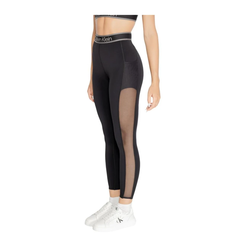 Calvin Klein Stretch Skinny Jeans & Pants Collectie Black Dames