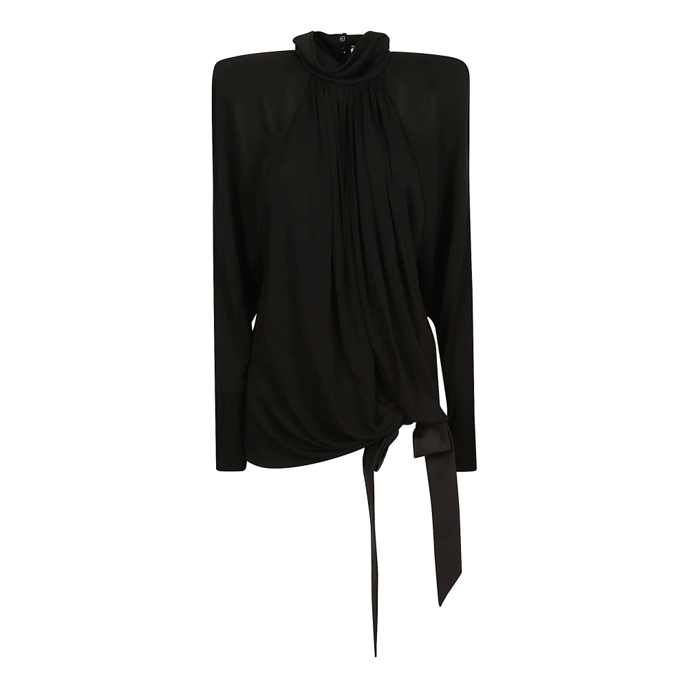 Saint Laurent Zwarte jurken voor vrouwen Black Dames