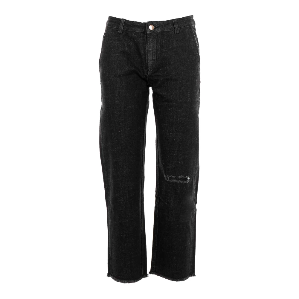Sun68 Vintage Effect Dames Jeans Black Dames
