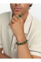menand-39-s-beaded-bracelet-with-glossy-green-matte-green-ceramic-andamp-silver