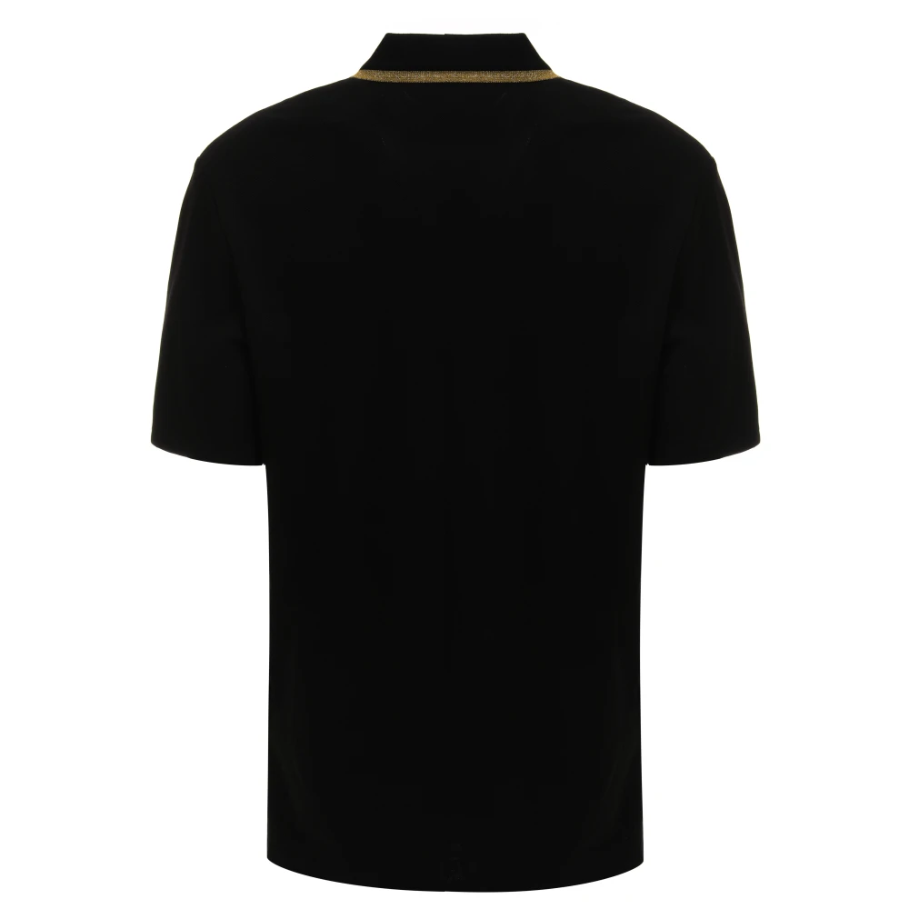 Just Cavalli Zwarte Polo Shirt Collectie Black Heren