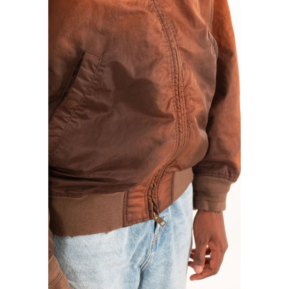 Diesel Oval D Degradè Jacket Brown Heren