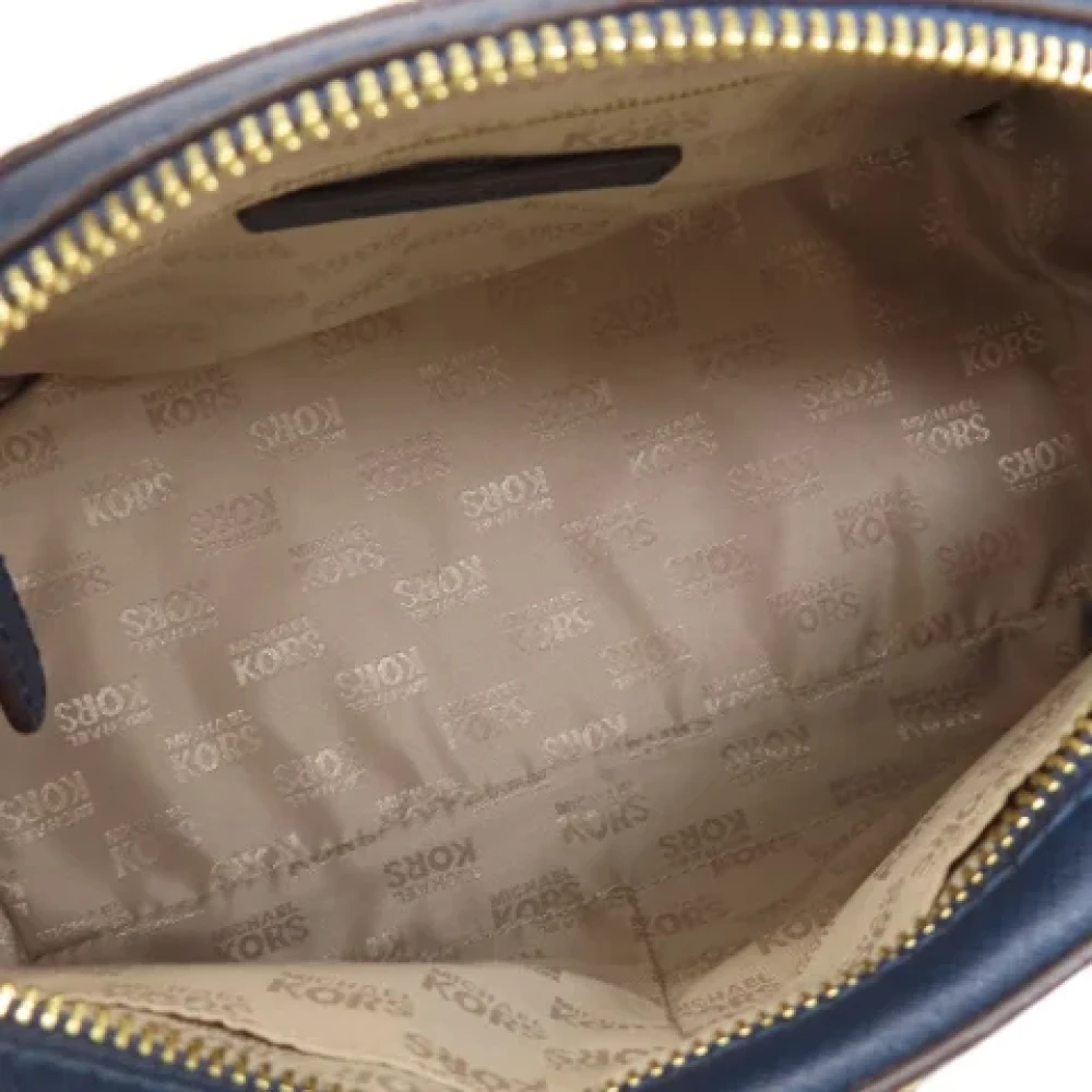 Michael Kors Pre-owned Leather handbags Blue Dames