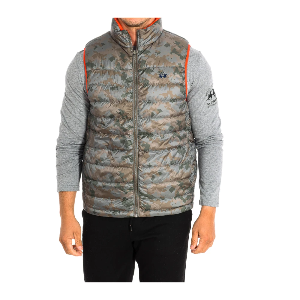 La Martina Men's Green Sleeveless Jacket - Waistcoats - 2XL - Jackets
