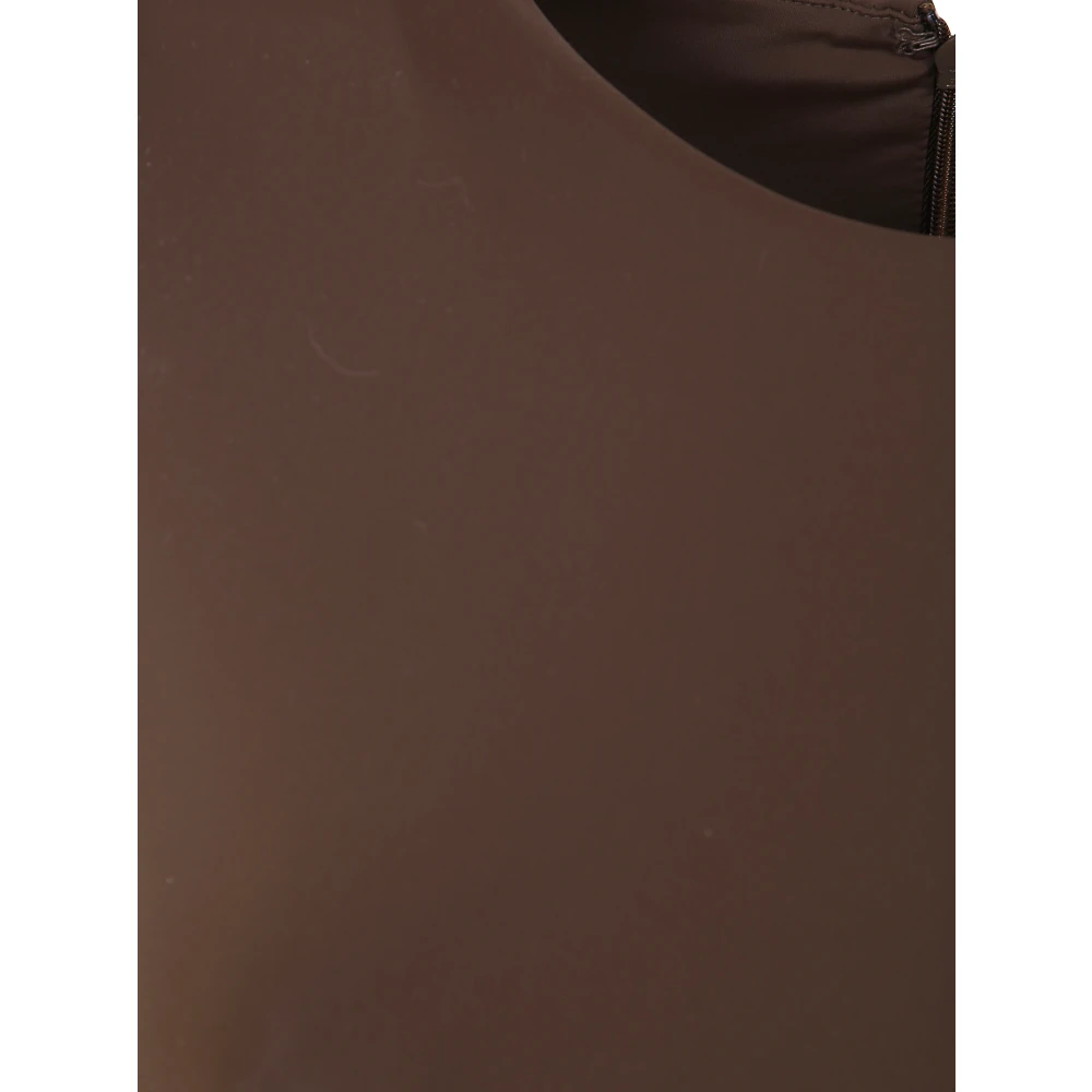 Entire Studios Nylon Spandex Bodysuit Brown Dames