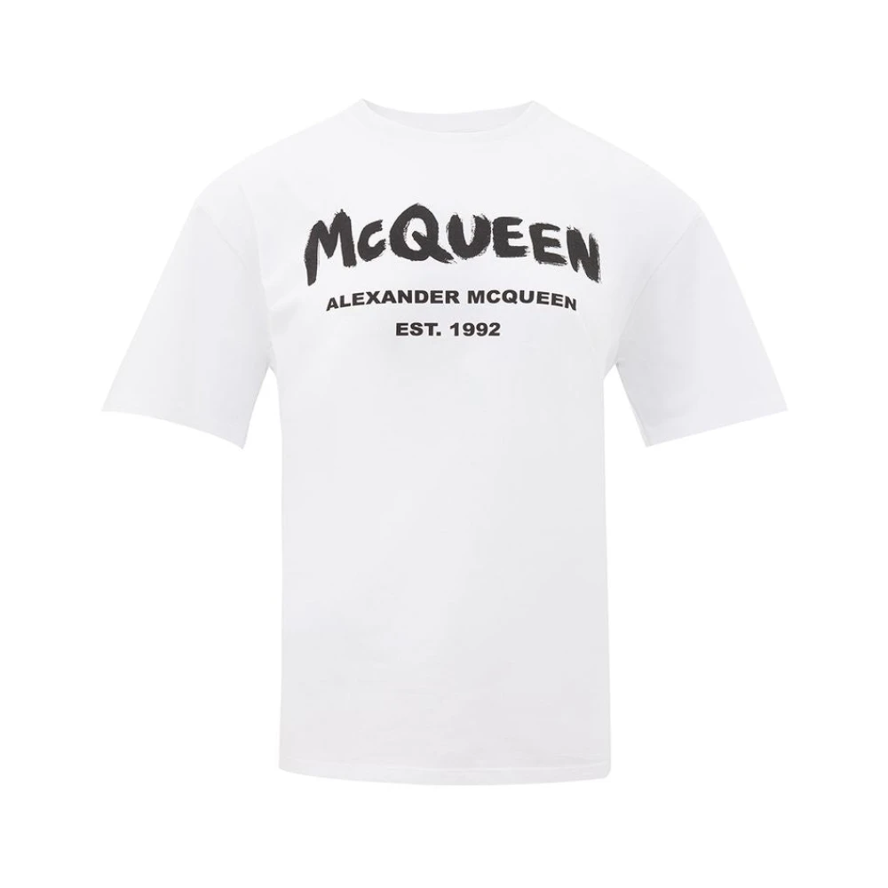 Alexander McQueen White Cotton T-Shirt - 36 - Image 2