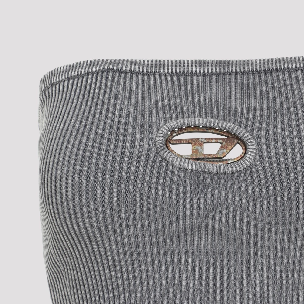 Diesel Grijze Topkleding Aw24 Chic Stijl Gray Dames