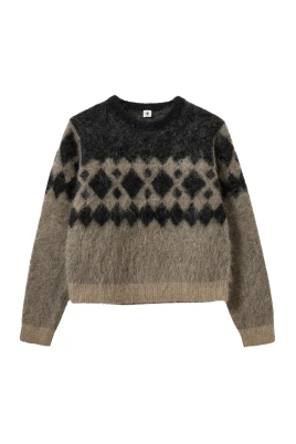 Roma Argyle Stickad