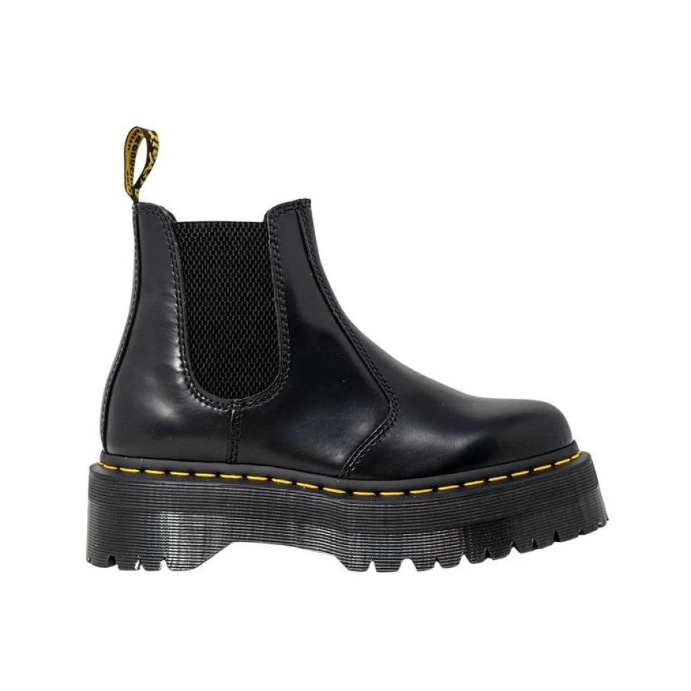 Dr. Martens Svart Quad Chelsea Boots