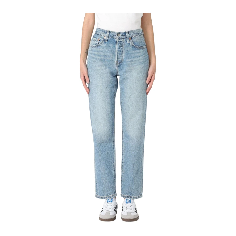 Levi's Women's Blue 93 Straight Jeans Classic Fit