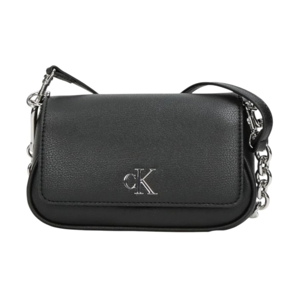 Calvin Klein Minimal Monogram Tas Black Dames