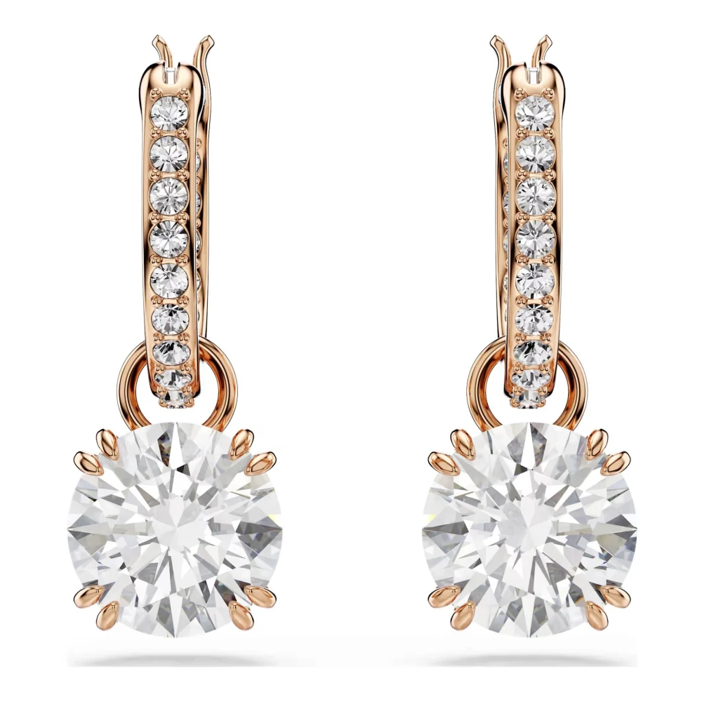 Swarovski Donna Giallo Accessori, Taglia Unica, New,