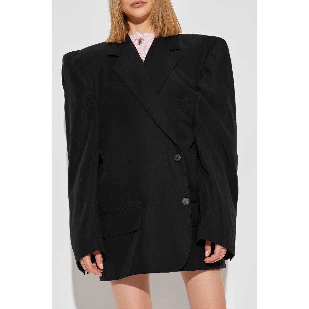 Balenciaga Oversized Blazer Black Dames