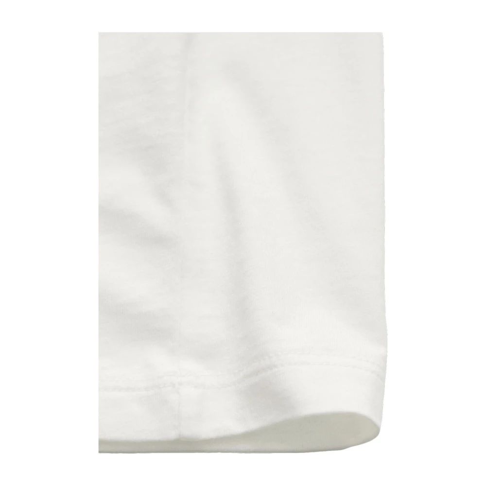 Jacob Cohën Italiaanse Stijl Groen Katoenen T-shirt White Heren