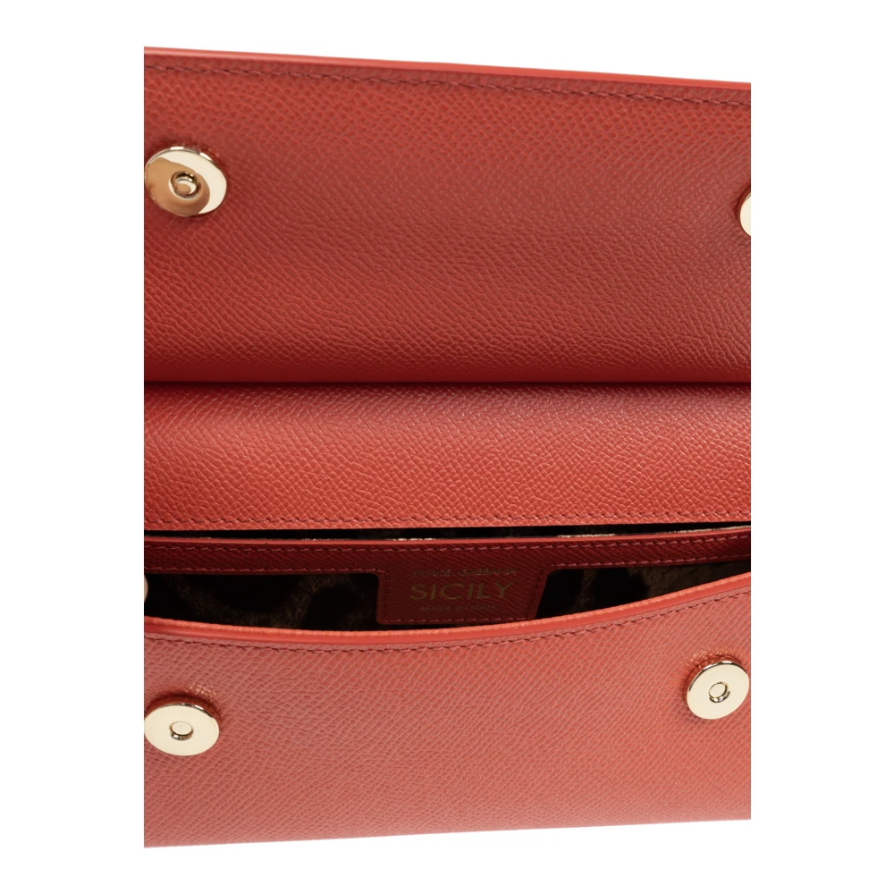 Dolce & Gabbana Sicily Kleine schoudertas Orange Dames