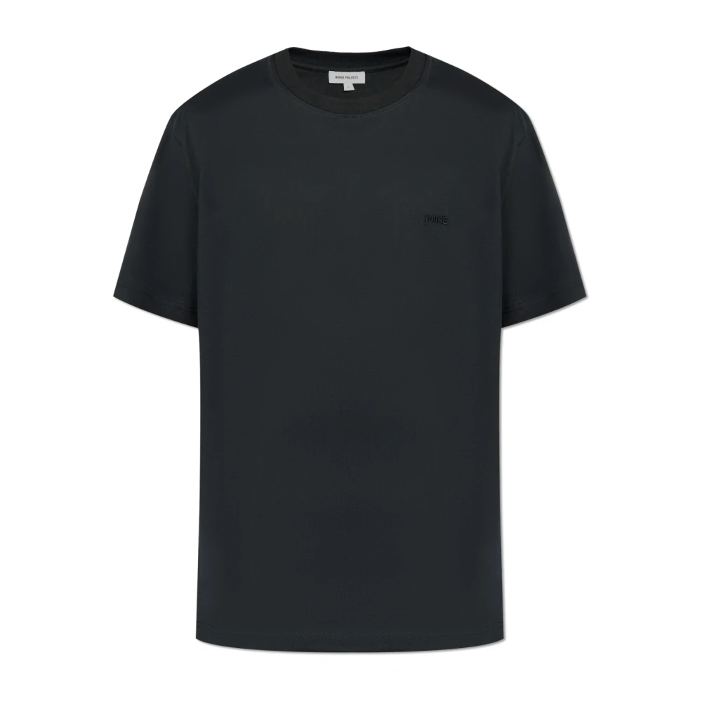 Norse Projects T-shirt Johannes Blue Heren