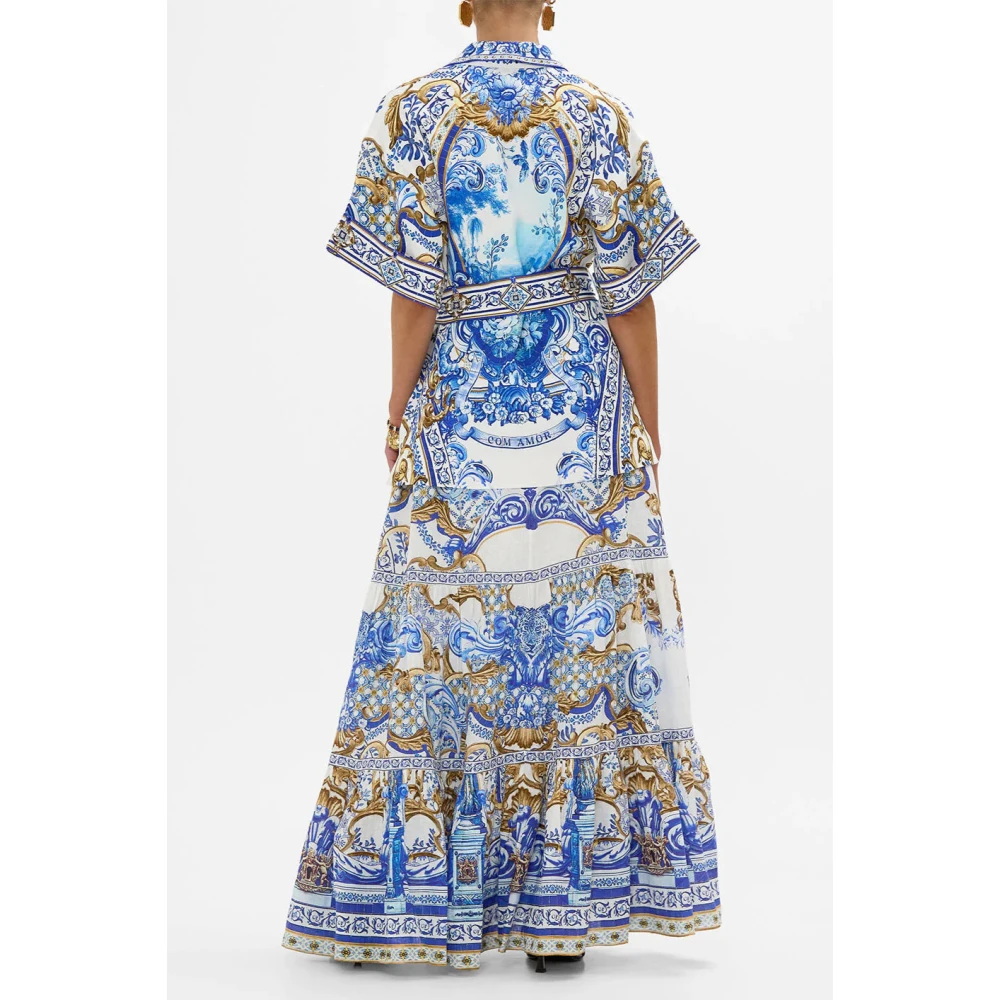 Camilla Kortemouwjas Azul Adventures Blue Dames