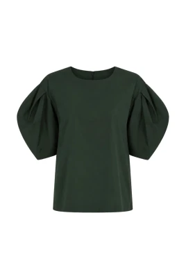 T-shirt med puffärm