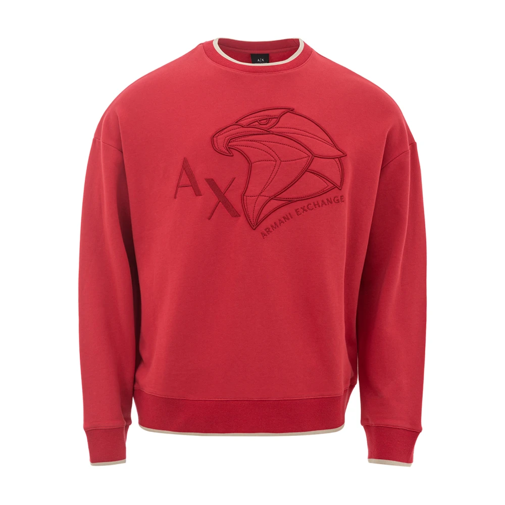 Armani Exchange Sweatshirts Red Heren