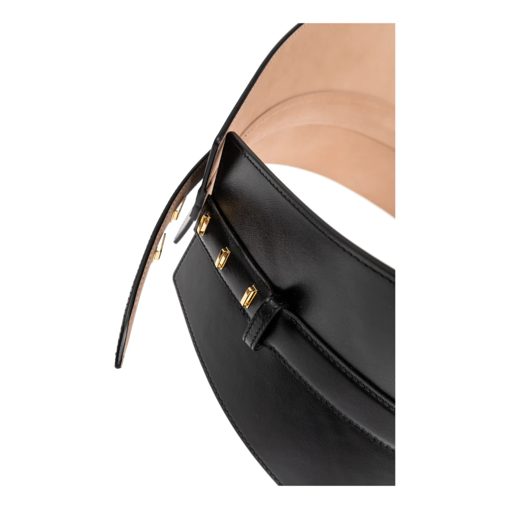 Alaïa Leren riem Black Dames