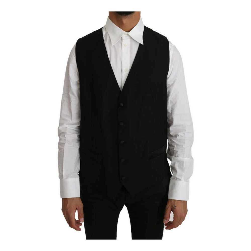 Suits > Suit Vests - - Dolce & Gabbana - Modalova