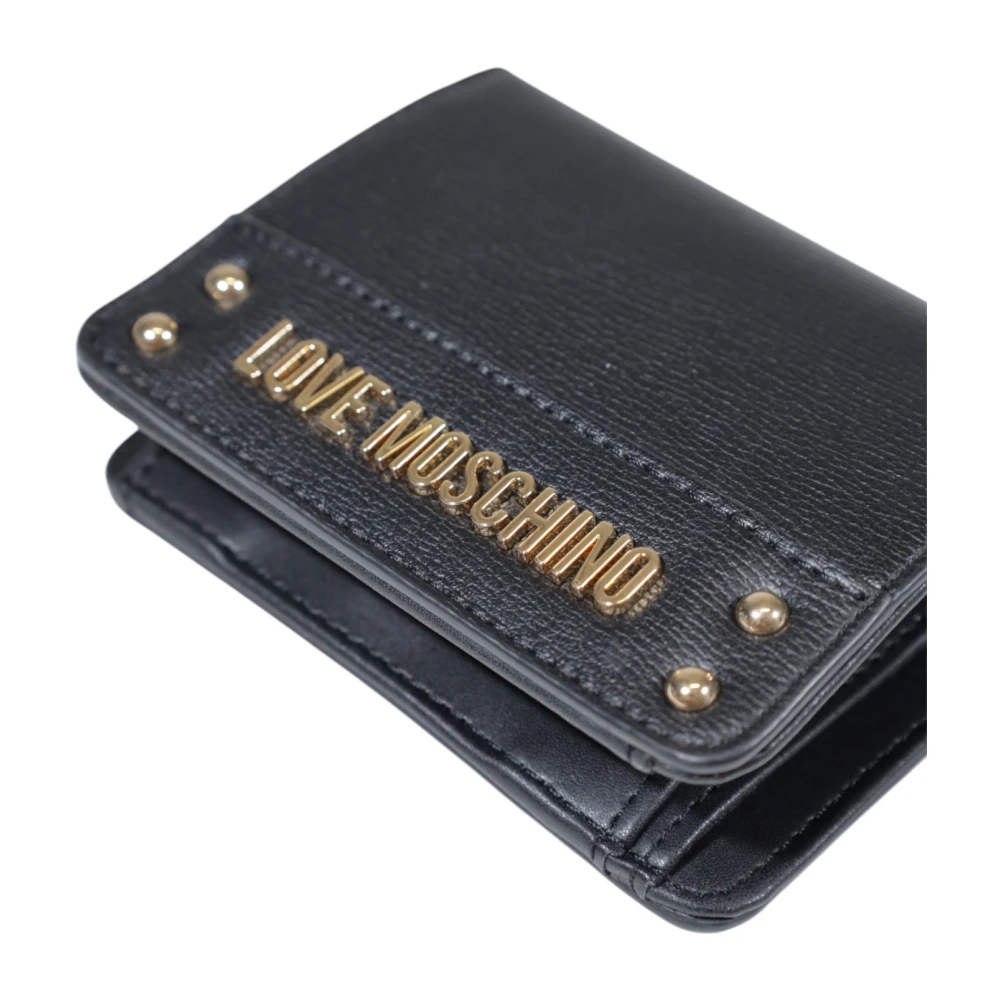 Love Moschino Lente Zomer Damesportemonnee Black Dames