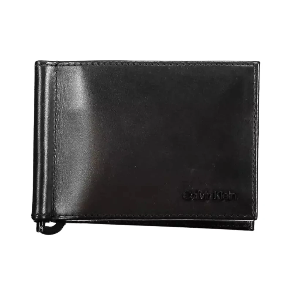 Calvin Klein Men's Black Leather Wallet