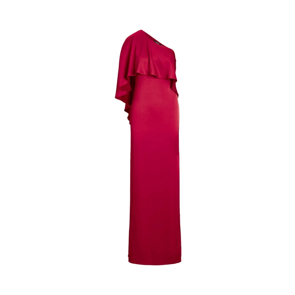 Ralph Lauren Donna Rosso Abiti, S, New,