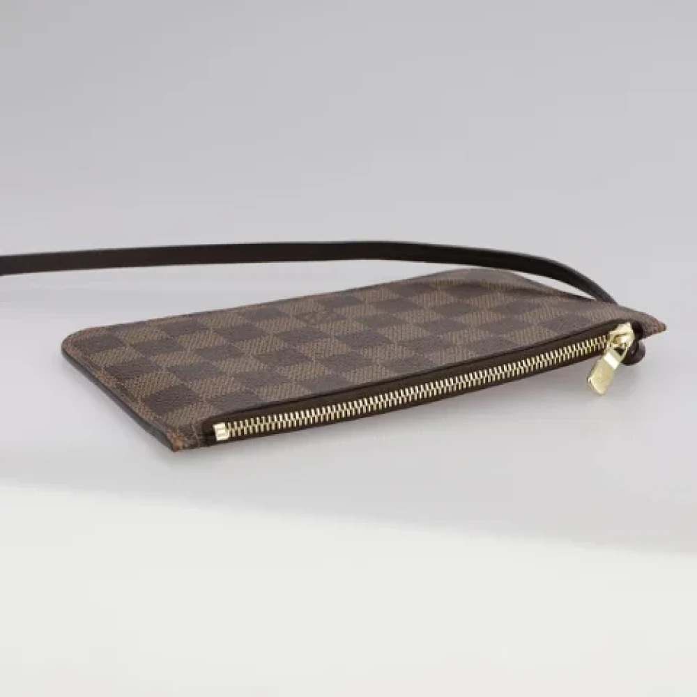 Louis Vuitton Vintage Pre-owned Canvas pouches Brown Dames