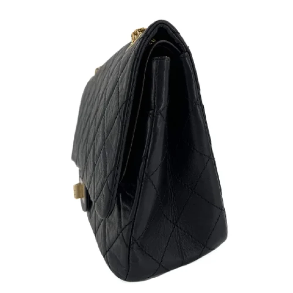 Chanel Vintage Pre-owned Leather chanel-bags Black Dames