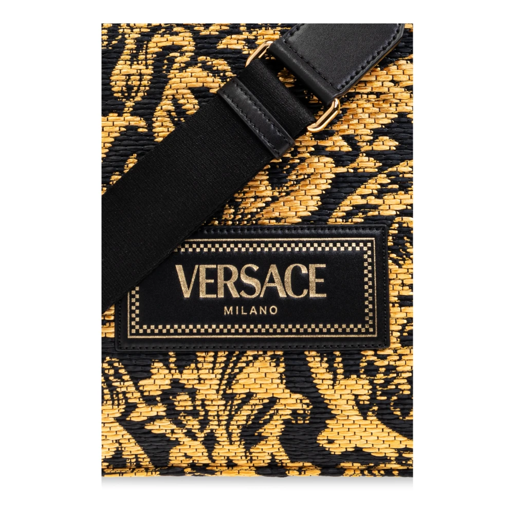 Versace Tas Athena Klein Black Dames