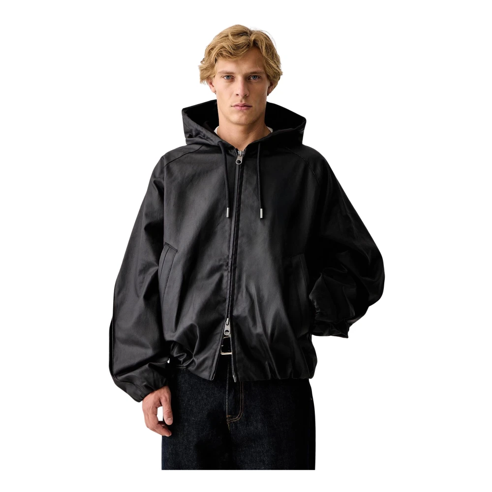 Rains Uomo Nero Giacche, Xs, New,