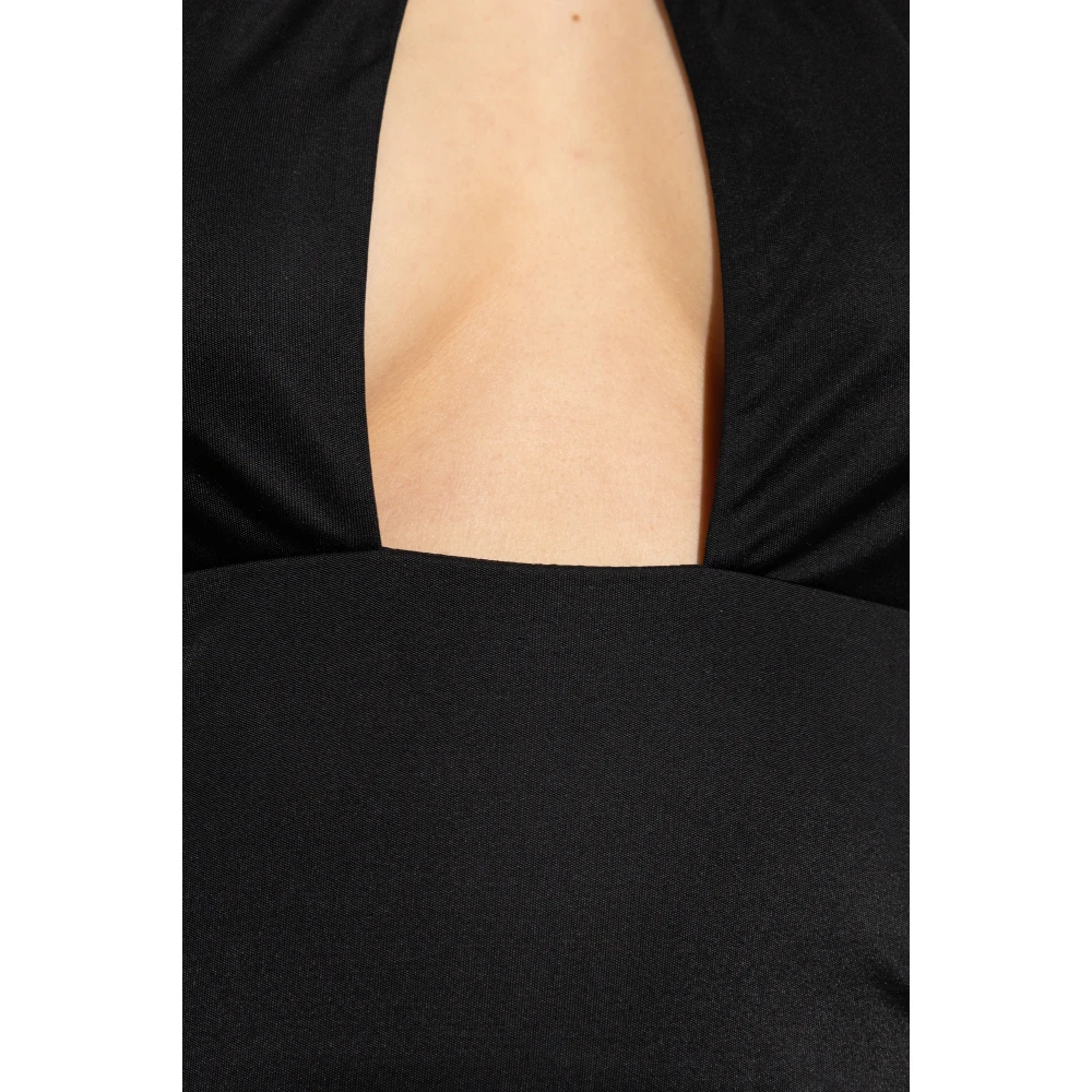 Dsquared2 Jurk met halternek Black Dames