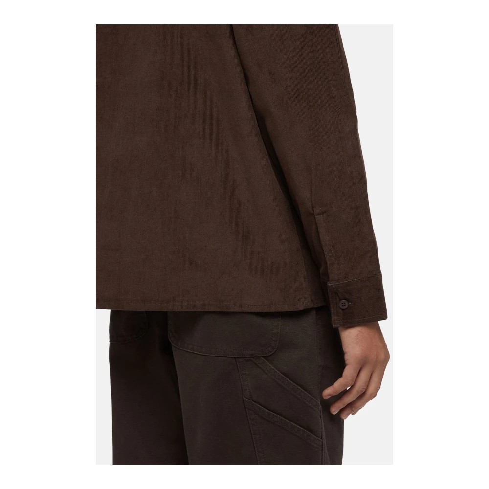 Dickies Stijlvolle Shirt voor Mannen Brown Heren