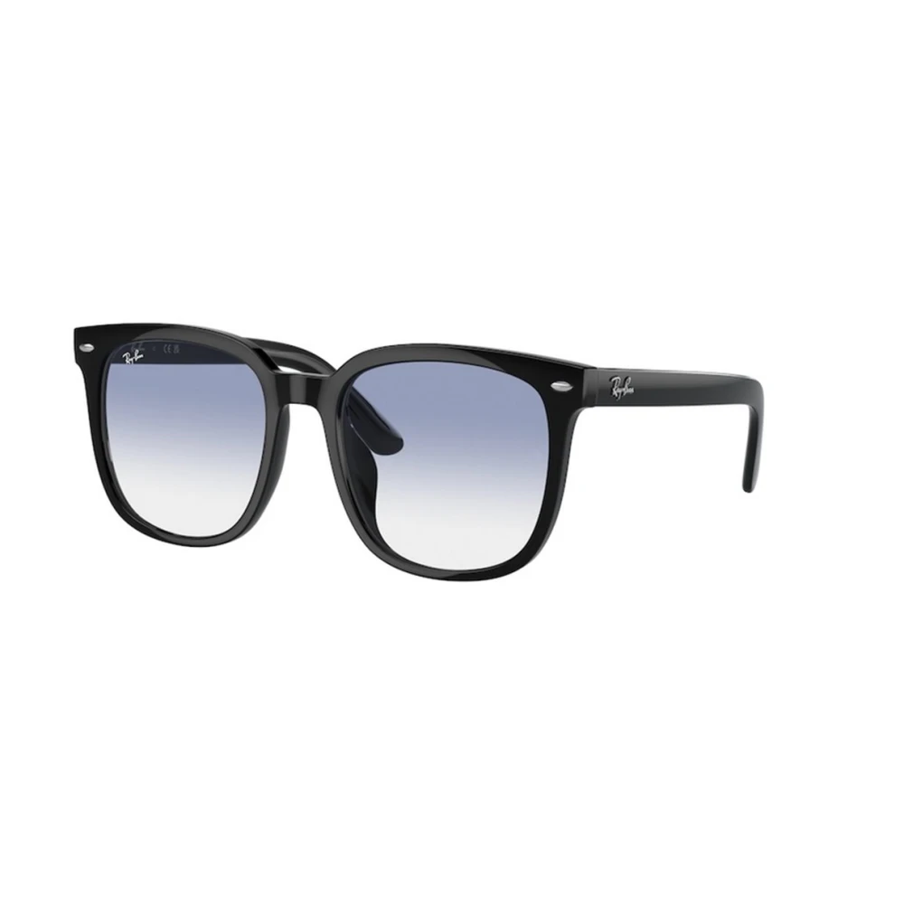 Ray - Ban Unisex Black/Blue Rb4401d 601/19 Sunglasses Injected Squared Normal Shaded - Image 3