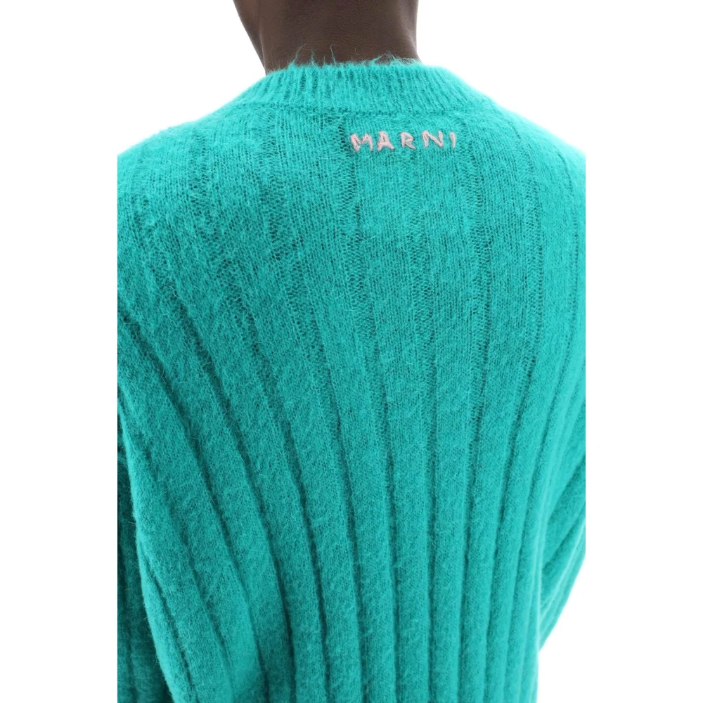 Marni Knitwear Green Heren