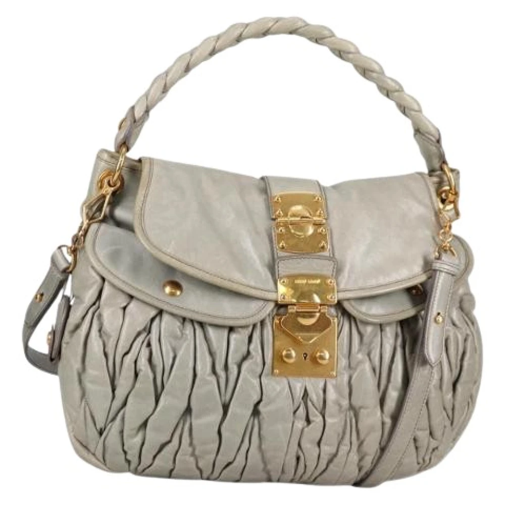 Pre-owned > Pre-owned Bags > Pre-owned Shoulder Bags - - Miu Miu Pre-owned - Modalova