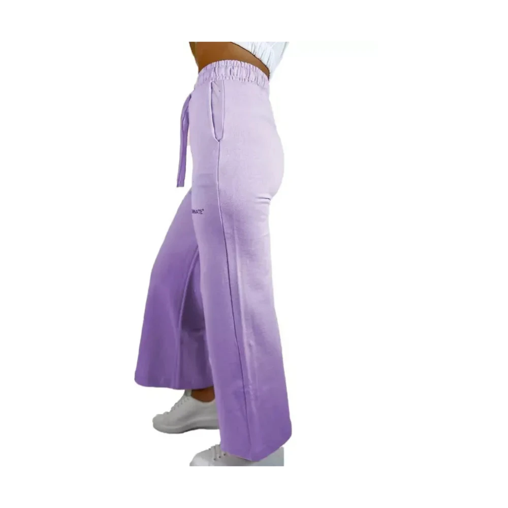 Hinnominate Purple Cotton Jeans Pant Purple Dames