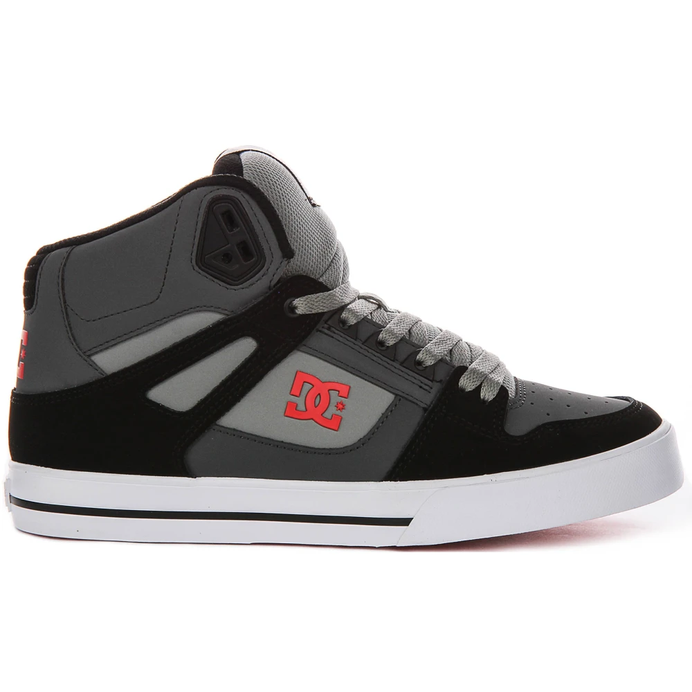 Dc Shoes Gray Pure High-Top Wc - Male - Sneakers - 8 1/2 Uk - Shoes